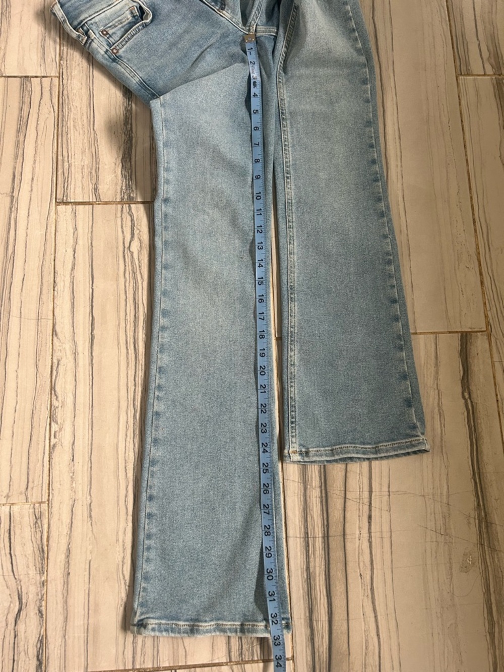 EUC We The Free Shayla Mid Rise Skinny Flare Stretch Bootcut Jeans - Picture 12 of 16
